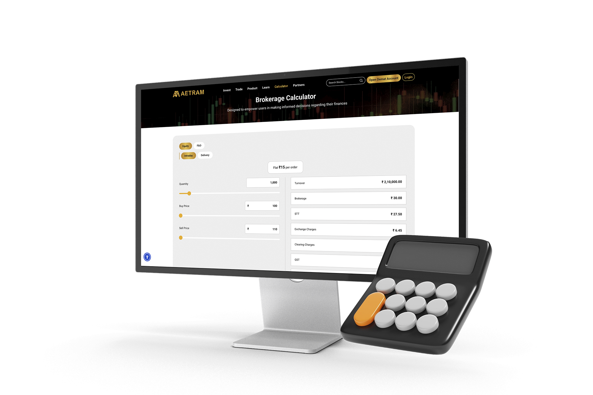 Calculators Visualization
